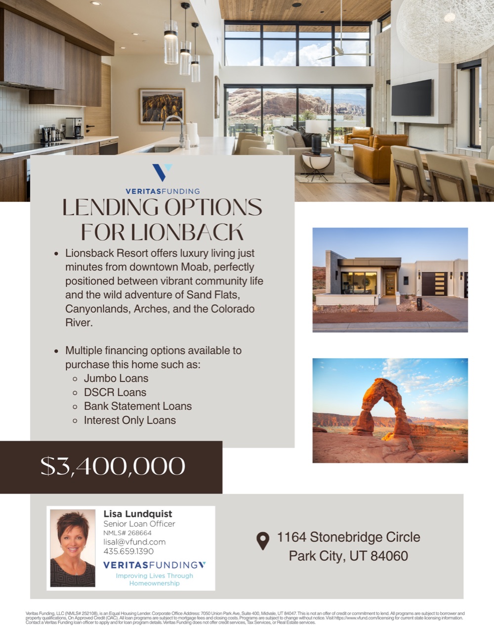 Lionsback Resort property flyer